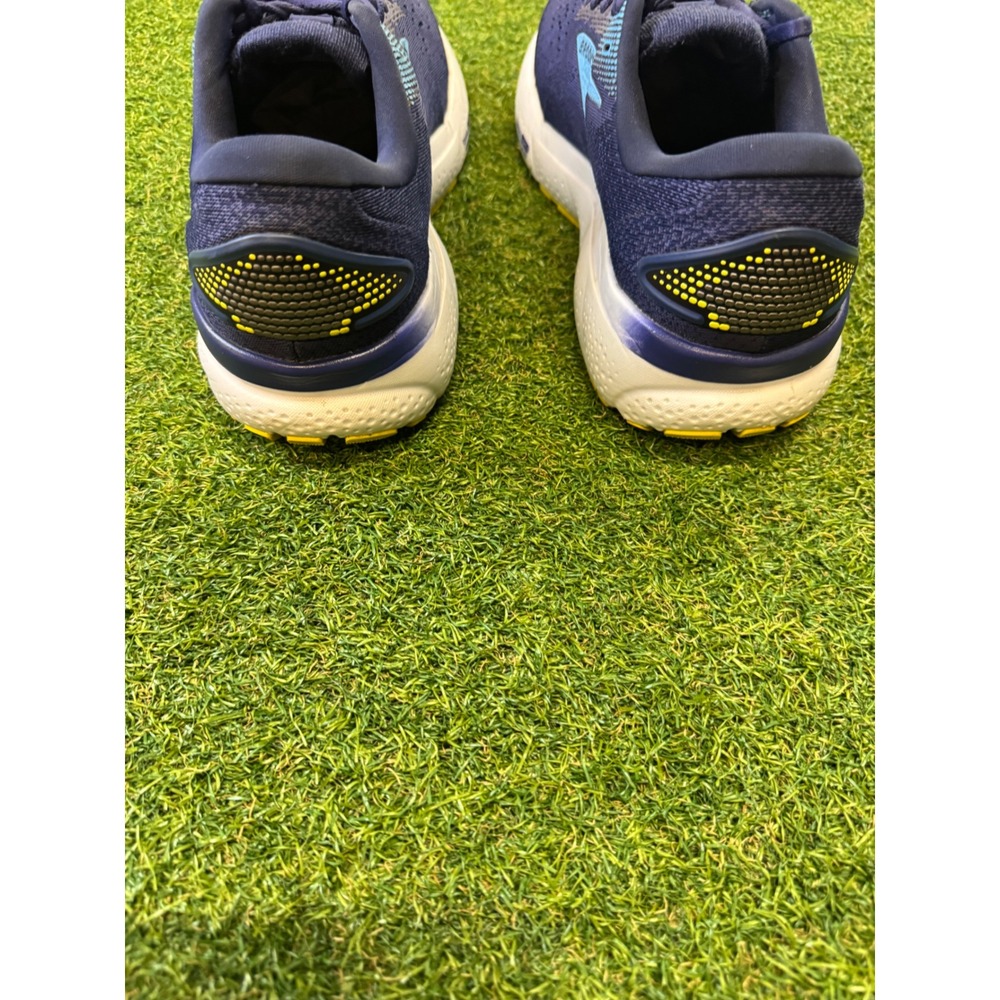 Brooks Ghost 16 Mens Running Shoes Navy Blue Light Blue 1104181D438 Size 10 - Picture 4 of 6
